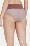 Zivame Anti-Microbial High Rise Full Coverage Tummy Tucker Hipster Panty (Pack of 2) - Multicolor — thumbnail 3